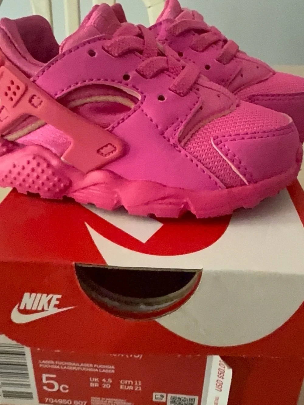 Nike Kids Hot Pink Athletic Sneakers